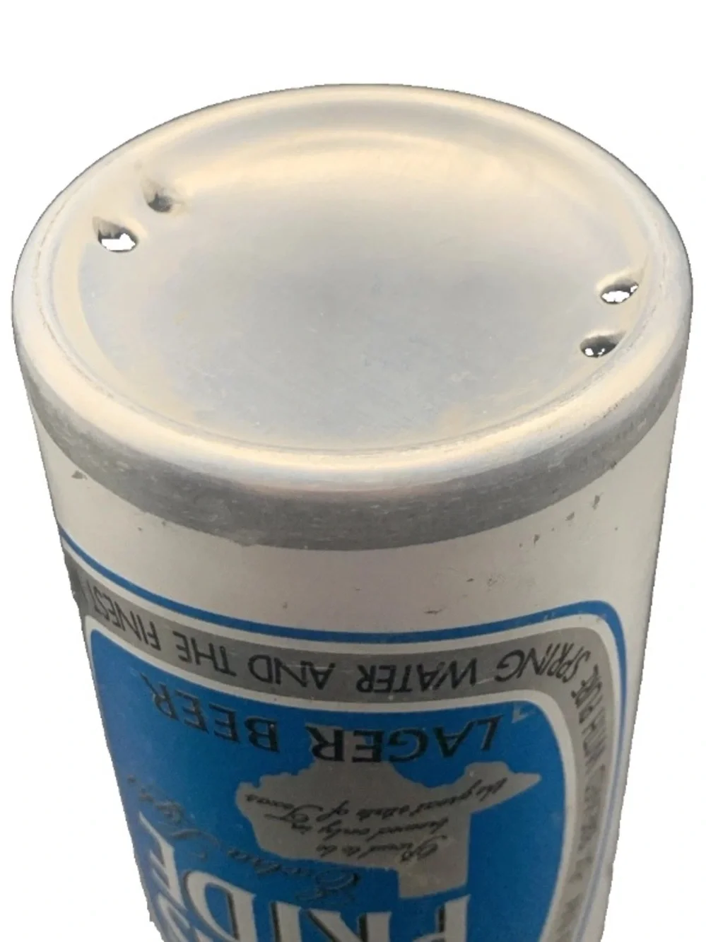 Vintage Beer Can Texas Pride Extra Light Lager Texas Tradition Pull Tab Empty